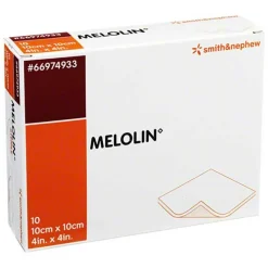 Melolin 10x10cm Wundauflagen, 10 St