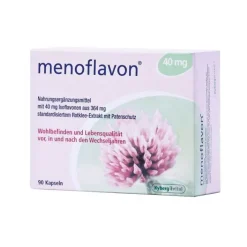 Menoflavon 40 mg Kapseln, 90 St> Wechseljahre