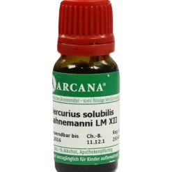 Mercurius solubilis Arcana LM 12 Hahnemanni Dilution, 10 ml> M