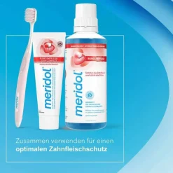 Meridol Rundumpflege Mundspülung, 400 ml