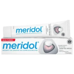 Meridol sanftes Weiss Zahnpasta, 75 ml