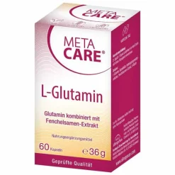 Meta Care L-Glutamin Kapseln, 60 St> Aminosäuren