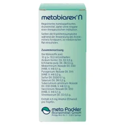 Metabiarex N Tropfen zum Einnehmen, 50 ml> Meta Fackler