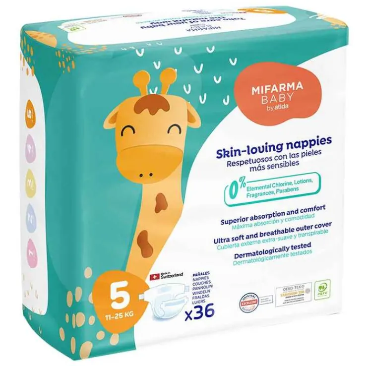Mifarma Baby Windeln 11 - 25 kg, 36 St