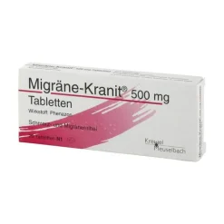 Migräne-Kranit Migräne Kranit 500 mg Tabletten, 20 St> Migräne Tabletten