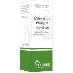 Milchsäure Pflüger Tabletten, 100 St