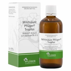 Milchsäure Pflüger Tropfen, 100 ml