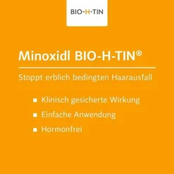 BIO-H-TIN Minoxidil -Pharma 50 mg/ml Spray für Männer, 3X60 ml> Mittel Gegen Haarausfall