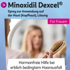 Dexcel Minoxidil 20 mg / ml Spray z.Anw.a.d.Kopfhaut, 60 ml><noscript><img width=