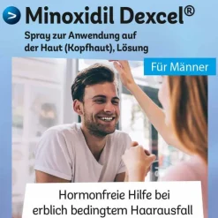 Minoxidil Dexcel 50 mg / ml Spray z.Anw.a.d.Kopfhaut, 3X60 ml