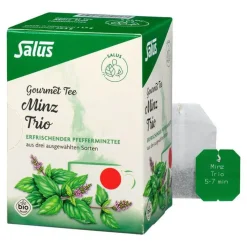 Salus Minz Trio Gourmet Tee Bio Filterbeutel, 15 St> Bio Tee