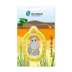 Miradent Kinder-Lernzahnbürst.Infant-O-Brush gelb, 1 St