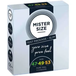 Mister Size Probierpackung 47-49-53 Kondome, 3 St> Kondome