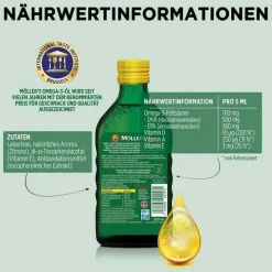 Möllers Möller`s Omega-3 Zitronengeschmack Öl, 250 ml><noscript><img width=