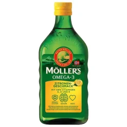 Möller`s Omega-3 Zitronengeschmack Öl, 500 ml