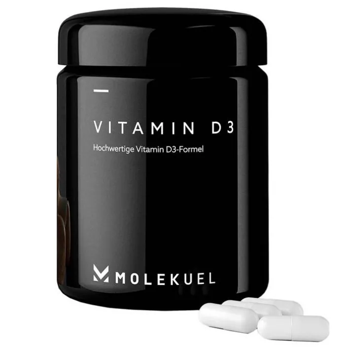 Molekuel Premium Vitamin D3-Formel, 120 St> Vitamin D (Colecalciferol)