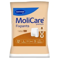 Molicare ® Premium Fixpants long leg L, 5 St> Windeln & Pants