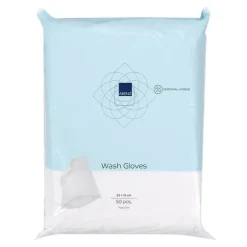 Molton Waschhandschuhe 16x23 cm geschweißt, 50 St