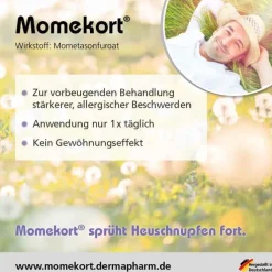 Momekort 50 µg / Sprühst. Nasenspray Suspension, 10 g