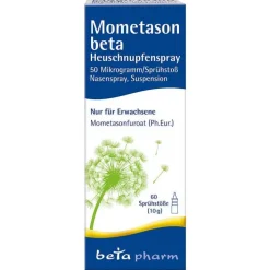 Beta Mometason Heuschnupfenspray, 10 g> Nasenspray Allergie|Mometason Nasenspray