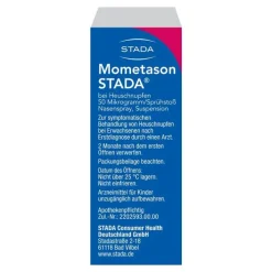 Mometason STADA Heuschnupfenspray 50 µg / Sprühs.60, 10 g> Mometason Nasenspray