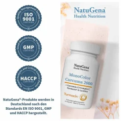 Monocolor Curcuma 2000 Kapseln, 90 St