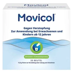 Movicol ® Beutel Pulver – schnelle Hilfe bei Verstopfung, 20 St> Abführmittel