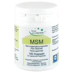 MSM + Biopep Vegi Kapseln, 180 St