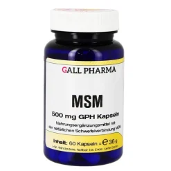 MSM 500 mg GPH Kapseln, 60 St
