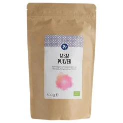 Aleavedis MSM Pulver 100% Methylsulfonylmethan, 500 g> Msm Schwefel
