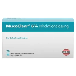 Mucoclear 6% Nacl Inhalationslösung, 20X4 ml