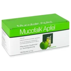 Mucofalk Apfel Granulat Beutel, 100 St> Abführmittel