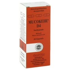 Mucokehl Kapseln D 4, 20 St