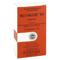 Mucokehl Suppositorien D 3, 10 St> Sanum Kehlbeck