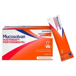 Mucosolvan Hustensaft-Portionsbeutel, 15X5 ml> Hustenlöser