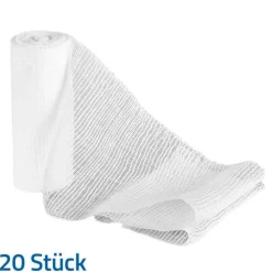 Mullbinden 4 cmx4 m, 20 St> Mullbinden