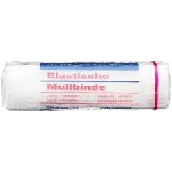 Ypsiflex Mullbinden 4mx12cm elastisch, 1 St> Mullbinden|Binden & Verbände