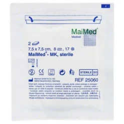 Mullkompressen 7,5x7,5 cm 8-fach steril, 5X2 St