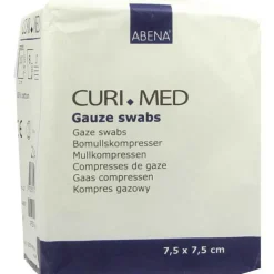 Mullkompressen 7,5x7,5 cm unsteril 8-lagig, 100 St