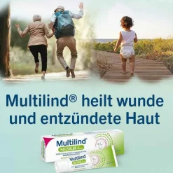 Multilind Heilsalbe mit Nystatin und Zinkoxid, 2X50 g
