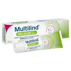 Multilind Heilsalbe mit Nystatin und Zinkoxid, 25 g