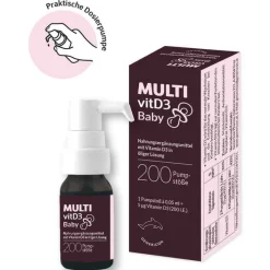 Multivit D3 Baby Pumplösung, 10 ml> Vitamin D (Colecalciferol)