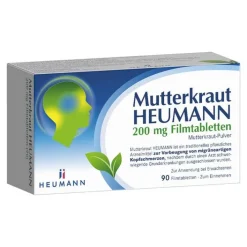 Heumann Mutterkraut 200 mg Filmtabletten, 90 St> Migräne Tabletten