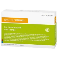 Mybiotik Immugy Kombipackung 15x2 g + 30 Kapseln, 1 St> Bakterienkulturen