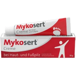 Mykosert Creme bei Haut- und Fußpilz, 20 g> Hautpilz Creme|Fußpilz Creme