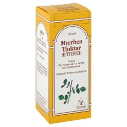 Hetterich Myrrhen Tinktur , 30 ml> Myrrhentinktur