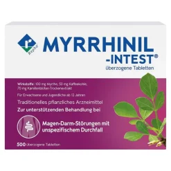 Myrrhinil Intest MYRRHINIL-INTEST überzogene Tabletten, 500 St> Mittel Gegen Durchfall & Erbrechen|Medikamente Gegen Blähungen