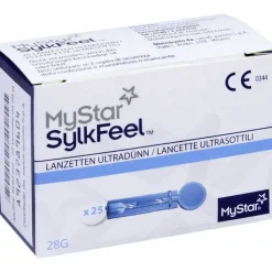 Mystar Sylkfeel Lanzetten 28 G, 25 St