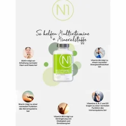N1 Multivitamine + Mineralstoffe Tabletten, 365 St><noscript><img width=