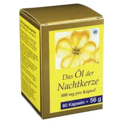 Nachtkerze Öl Kapseln 500 mg, 80 St> Nachtkerzenöl